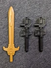 Vintage TRANSFORMERS G1 Reissue HEADSTRONG Parts SWORD GUN Blaster Part D-78 Lot
