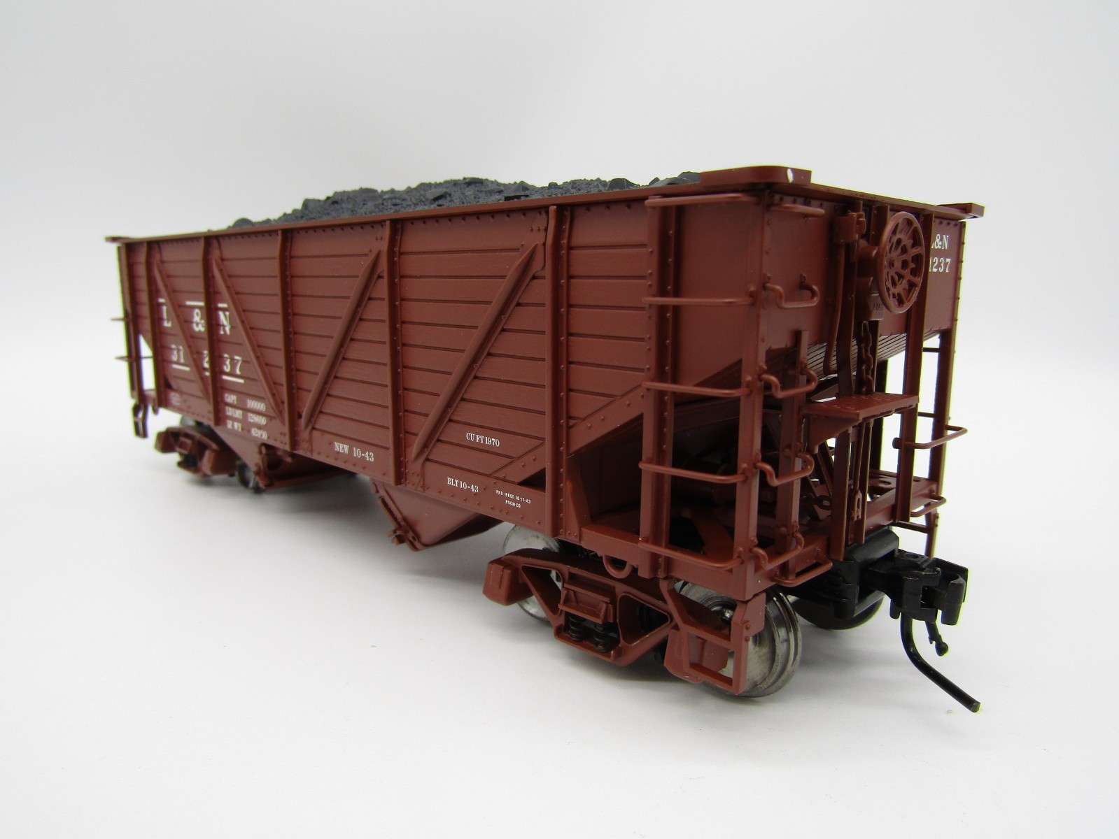 Atlas O 50 Ton War Emergency Hopper - L&N 31237 2-Rail