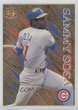 1996 Pacific Prisms Gold Sammy Sosa #P-13 h3a