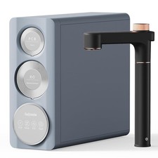 800 GPD Tankless Reverse Osmosis System, 6-Stage Under Sink RO Water Filtrati...