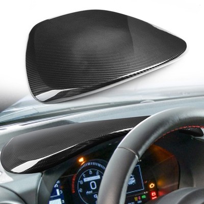 1pcs Dashboard Shade Cover Trim Frame For GR86 / BRZ 2022-2023 Real Carbon Fiber