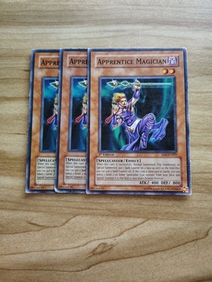 Yu-Gi-Oh! - Apprentice Magician 3X - Complete Playset