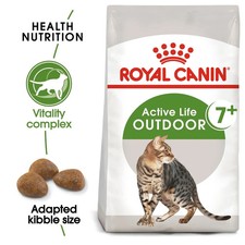 Royal Canin Active Life Outdoor 7+ Senior Dry Cat Food - Bag Size : 4kg 14.85 per kilo