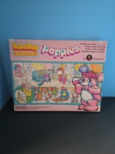 1986 Colorforms Popples Rub N Play Vintage Sealed 12x24 Action Poster NEW Sealed