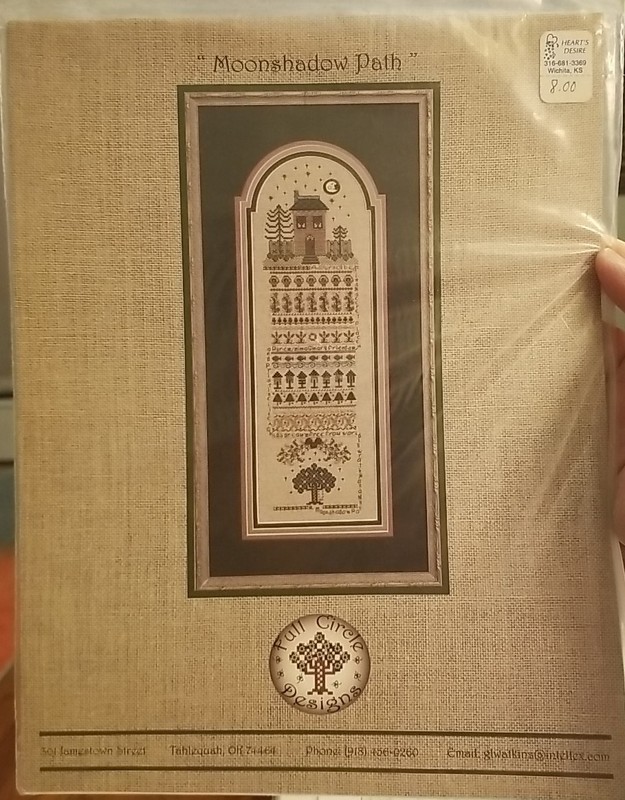 Full Circle Designs Moonshadow Path Moon Cross Stitch Pattern Rare Fall 242c