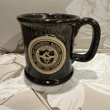 Sunset Hill Stoneware Coffee Mug Ouachita Baptist University Black