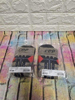 CEP Obstacle Run Kompressionsstrümpfe 2 Paar Paket Größe IV Damen UVP 90£ Gold