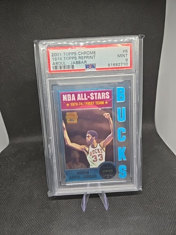 2001-02 Topps Chrome Kareem Abdul-Jabbar (1974-75 Topps) #1