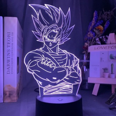 Dragon Ball Super Goku Figuren Lampe LED 3D Modell Sammlerstück