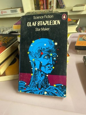 STAR MAKER Olaf Stapledon 1977 Penguin Vintage Sci Fi Novel Paperback RARE