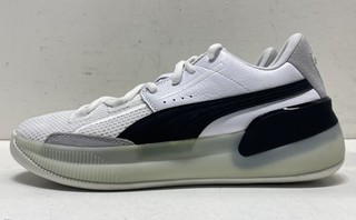 Puma Clyde All Pro White Black Men's Basketball Shoes Size 7.5