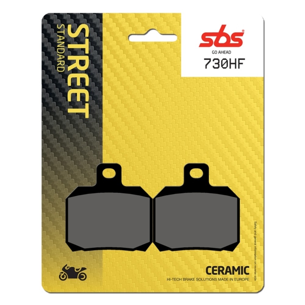 Brake Pads for DUCATI 1199 PANIGALE S TRICOLORE 2013 Rear Organic Street SBS - Image 4