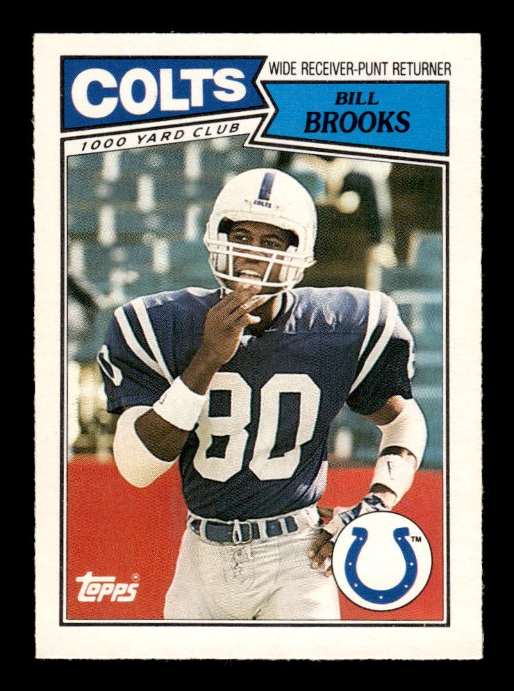 1987 Topps American/UK #74 Bill Brooks E036