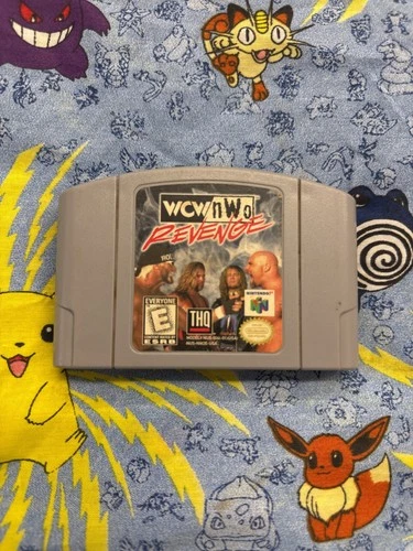 WCW Vs NWO Revenge Nintendo 64 N64 Cartridge Only - Authentic - Tested & Working