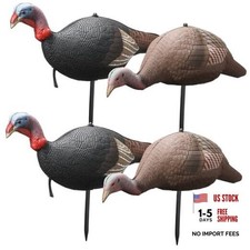 Hollowfly Collapsible Hen and Jake Combo Decoy for Hunting - Lightweight 4