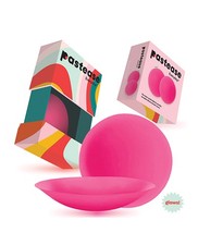 Nipple Pasties Garter Belt Neon Pink Pastease HALOS Silicone Nipple Covers with