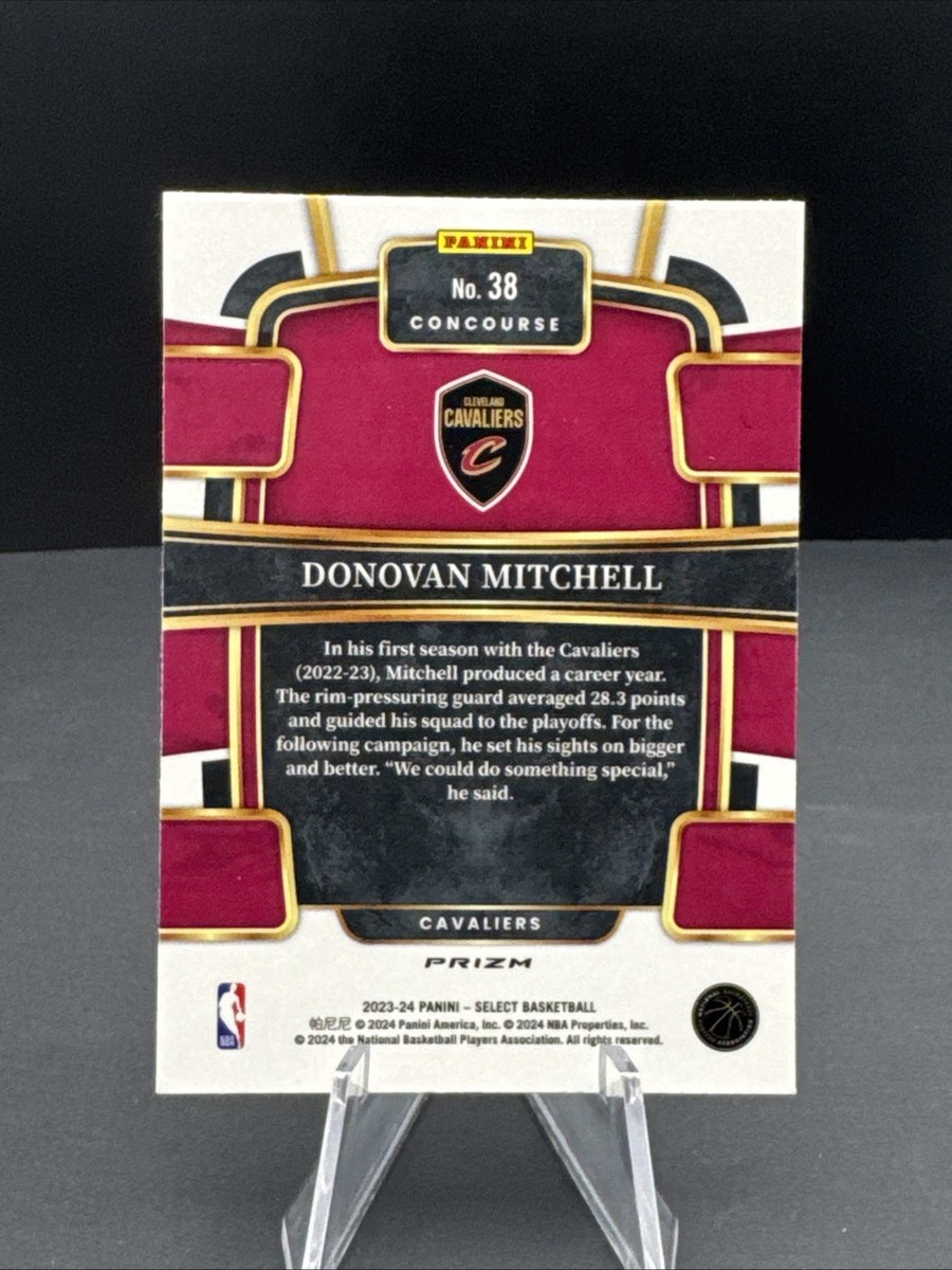2023-24 Panini Select - Concourse Donovan Mitchell #38 Green