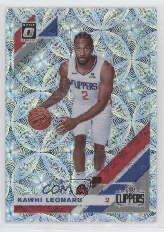 2019-20 Panini Donruss Optic Premium Box Set Prizm 221/249 Kawhi Leonard #30 4pn