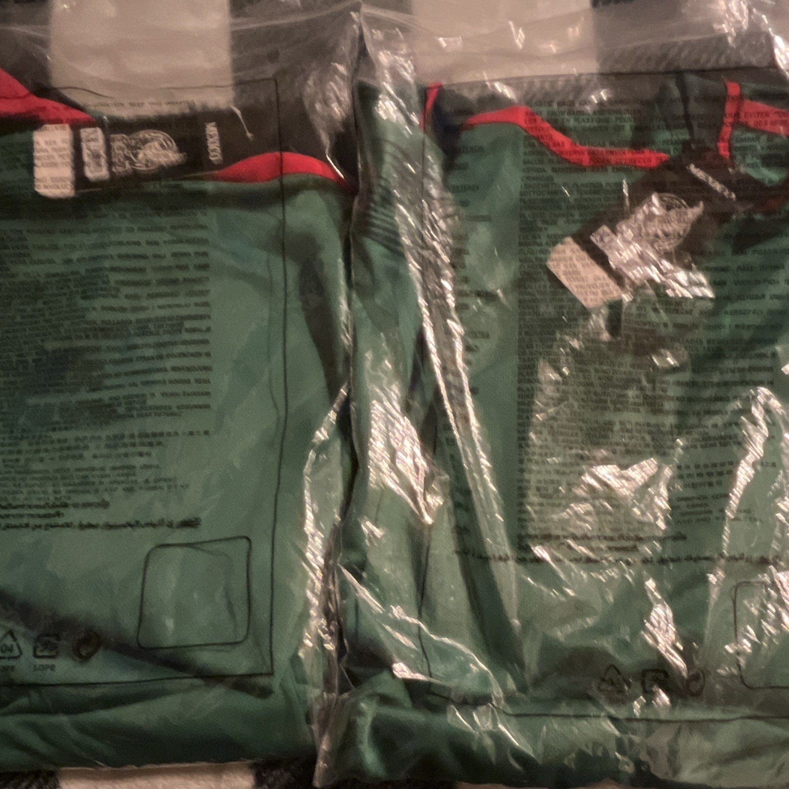 UNKL347 Men's Mexico jersey Green/Red Polyester M