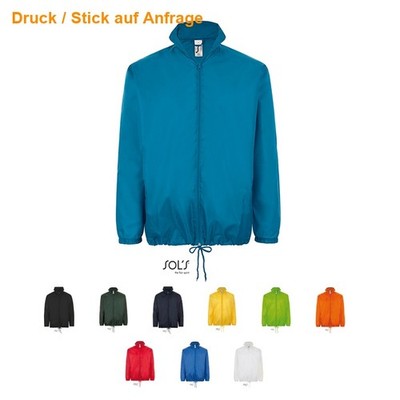 Regenjacke Windjacke Windbreaker Kapuze Unisex XS-3XL SOL´S 01618 NEU