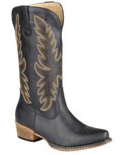 Roper Women's Sundown Western Boot - Snip Toe - 09-021-1566-3747 BL