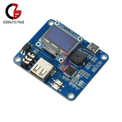 CW Electronic Key Controller with 0.96'' OLED CW Practice Morse Code Keyboard