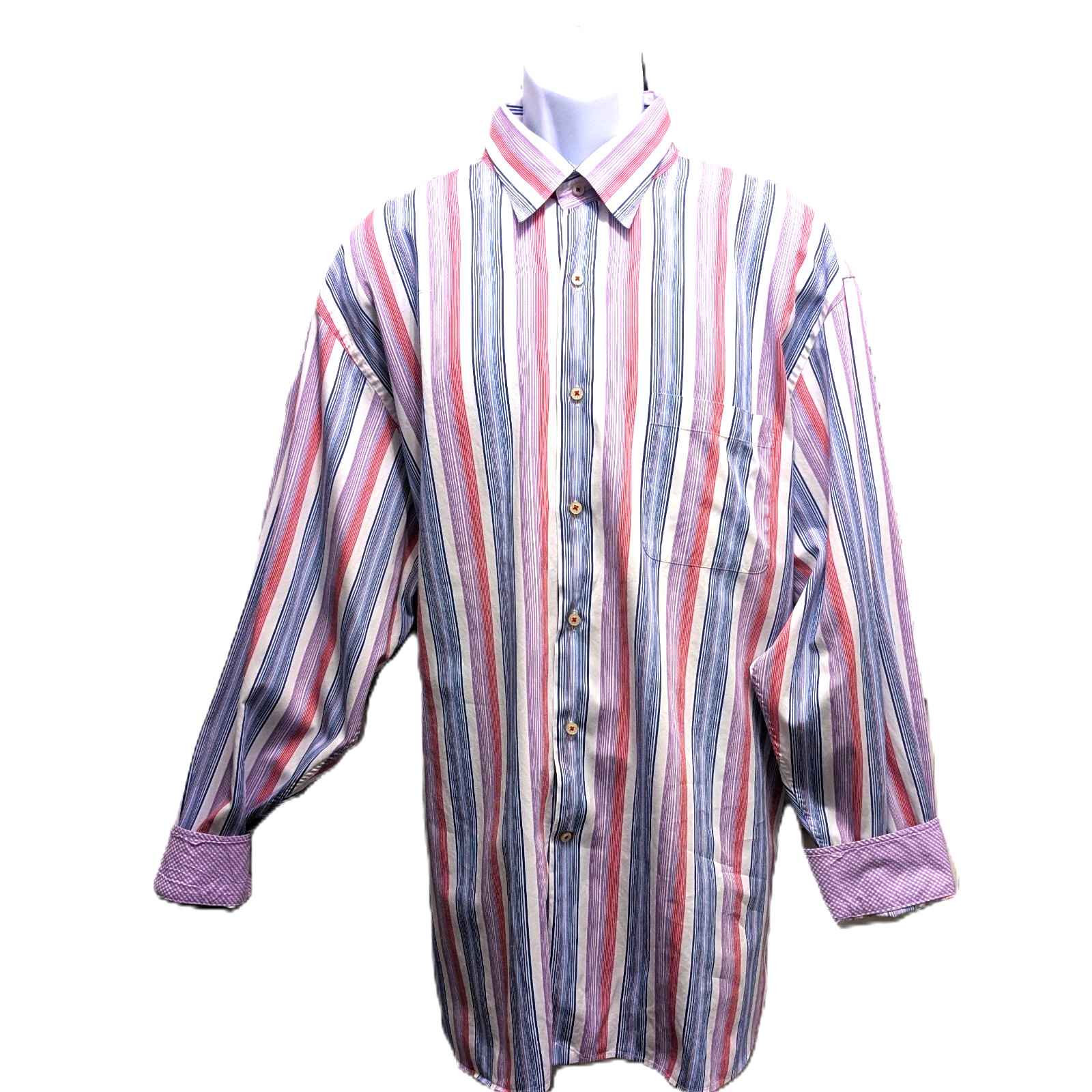 Robert Talbott Carmel Button Down Long Sleeve Str… - image 3