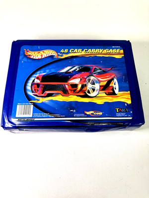 Tara Toys 48 Car Case  with 48 Assorted Diecast Vehicles Hot Wheels Matchbox