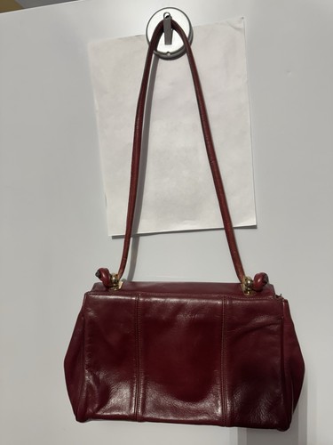 Etienne Aigner Shoulder Bag Purse Knotted Strap Metal Clasp - Picture 9 of 21