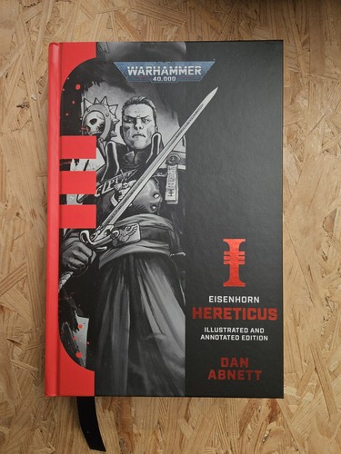 Warhammer 40k Hereticus Illustrated Hardcover 2025 Dan Abnett Black Library - Picture 1 of 5