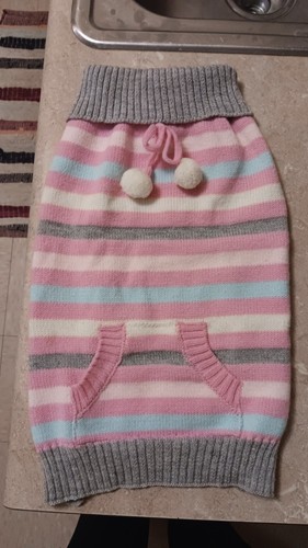 Turtle Neck Dog Sweater - Sm/Med dog