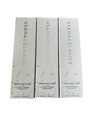 4x USANA CELAVIVE Perfecting Toner Lotion 4.0 Fluid Oz New In Boxes Skin Care