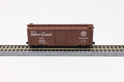 N Scale Micro-Trains 20660 40' Boxcar Seaboard Silver Comet SAL 24863