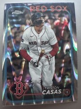 Triston Casas 2024 Topps Chrome #38 Raywave Refractor Parallel Boston Red Sox