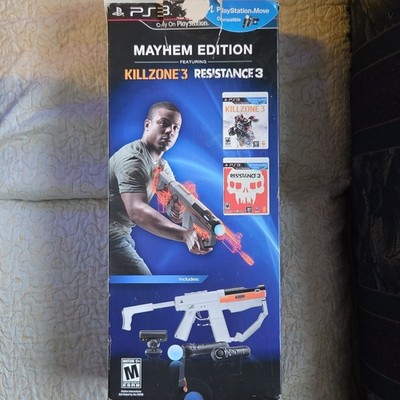 Sony PS3 Move Mayhem Edition Bundle w/ Controller, Camera. No Games Included.