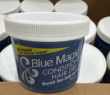 New Blue Magic Conditioner Hair Dress 4 oz Anti-Breakage Lot of 12 Full Case