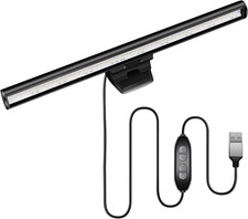 Laptop Monitor Light Bar, USB E-Reading LED Task Lamp, 3 Adjustable Color Temper