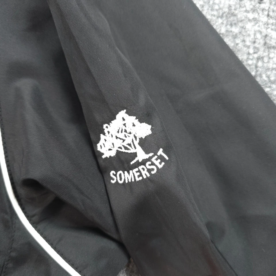 Footjoy Jacket Mens Medium Black Windshirt Performance Golfing Windbreaker NEW - Image 4 of 4