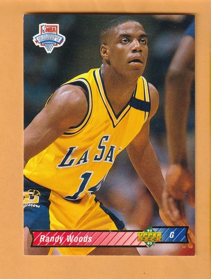 Randy Woods LaSalle Explorers 1992-93 Upper Deck #12 RC Rookie