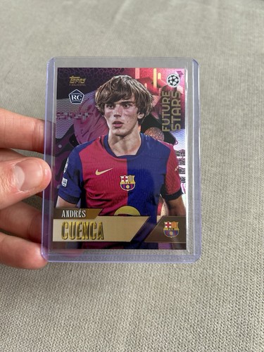 ð¥Topps UCC Gold Andres Cuenca 40/75 Future Stars Rookie RC Barcelona 2024/25