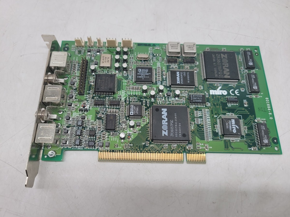 Pinnacle Systems 601694-6.0 miroVIDEO Miro DC30+ PCI Editing