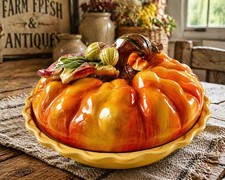 VTG Cracker Barrel Pumpkin Patch Pumpkin Pie ...