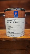 Sherwin Williams Sher-Wood Kem Aqua Plus Whit...