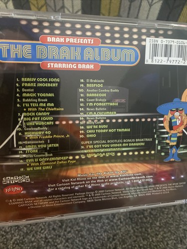 SPACE GHOST'S BRAK ALBUM - Brak Presents The Brak Album Starring Brak - CD - Picture 5 of 5