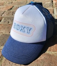 Roxy Girl's Reggae Town Trucker Hat Cap - Mood Indigo, NEW 