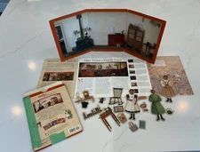 American Girl Addy Magnetic Mini World Playset. Incomplete Set. See Photos