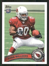 2011 Topps #395 Ryan Williams RC Arizona Cardinals 37719