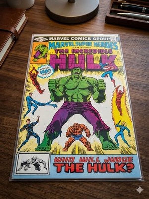 MARVEL SUPER-HEROES # 100 G/S HULK 151 152 TRIMPE NEWSSTAND VAR 75c COMIC BOOK