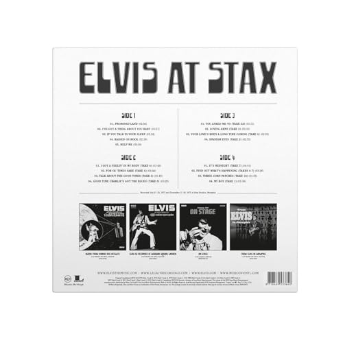 PRESLEY, Elvis - Elvis At Stax - 180 GRAM SILVER VINYL 2XLP - Image 2