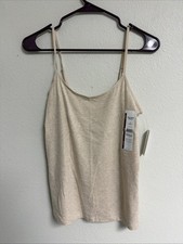 Time and Tru Women's Cami Top with Adjustable Straps, Sizes Small